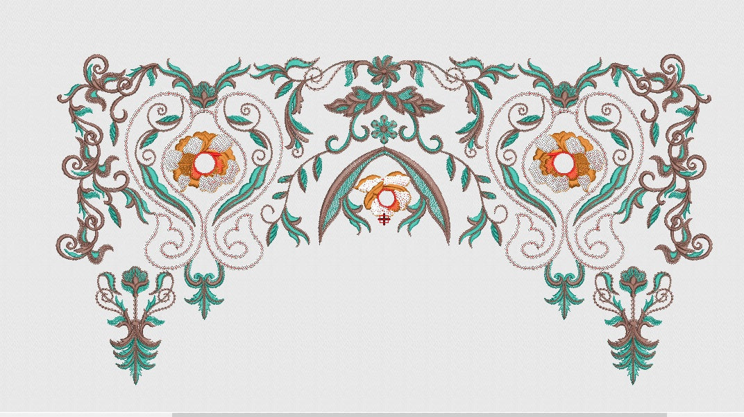 Flower Embroidery Design