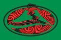 Oval Tribal Pattern Medallion Embroidery Design