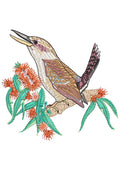 Kookaburra Embroidery Design