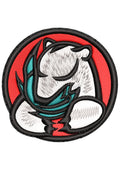 Polar Bear Embroidery Design
