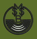 Circular Monogram Audio Emblem Embroidery Design