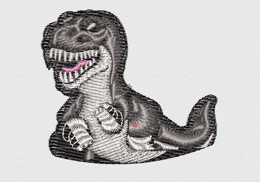 Dinosaur Embroidery Design