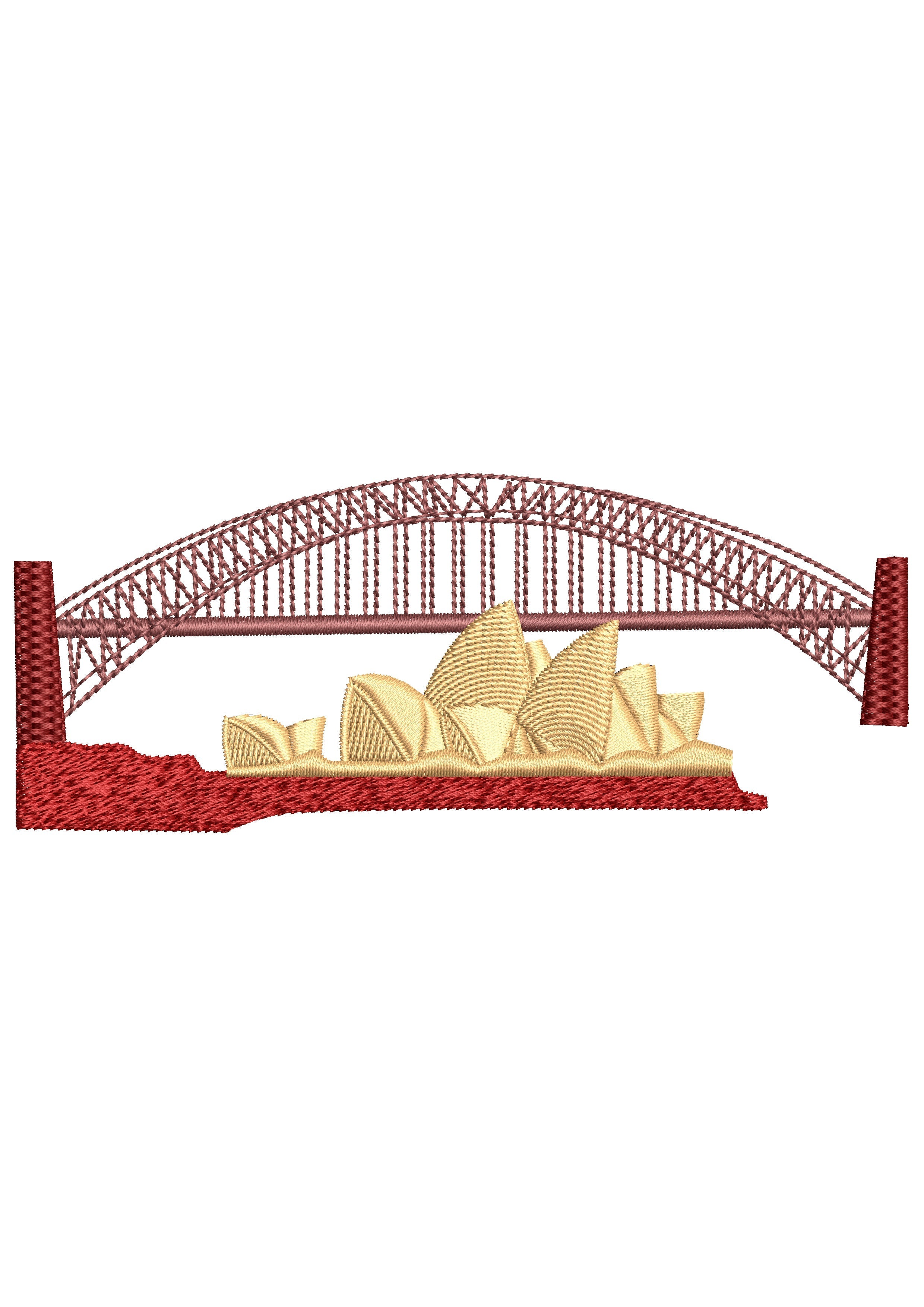Sydney Embroidery Design