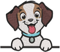 Dog Embroidery Design