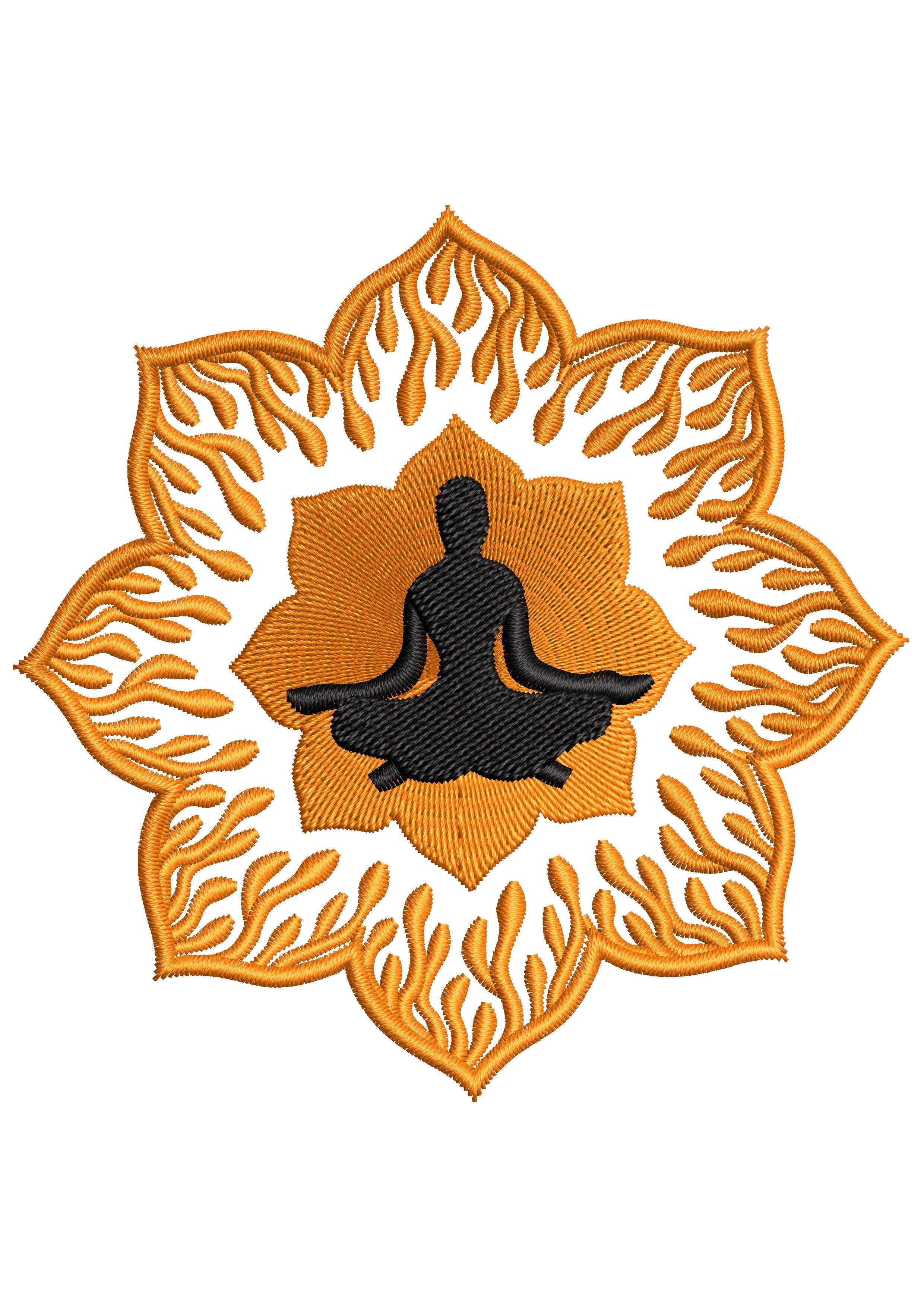 Budhmat Embroidery Design