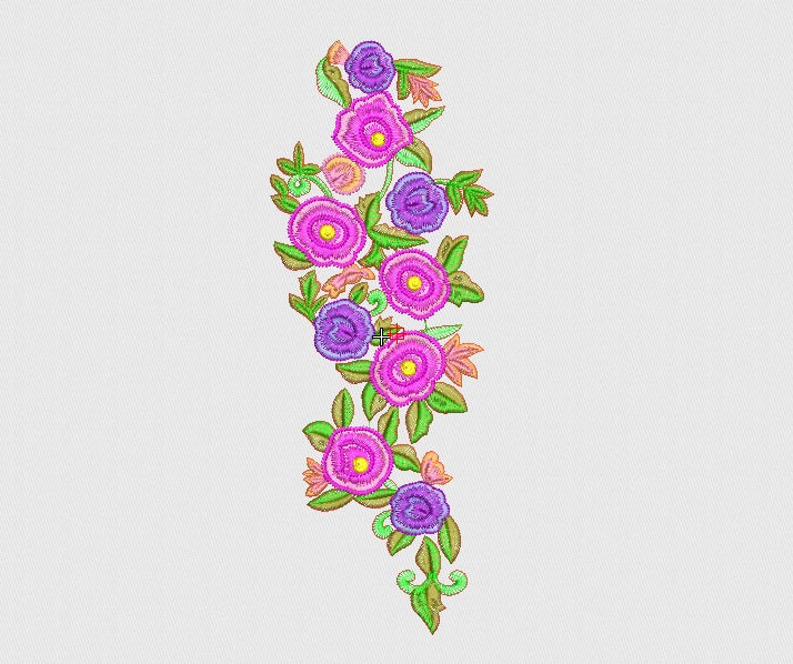 Flower Embroidery Design