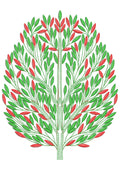 Plant Embroidery Design