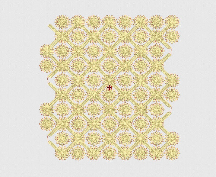 Flower Embroidery Design