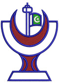 Pak Trophy Embroidery Design