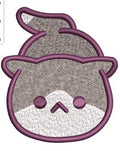 Cat Face Embroidery Design