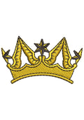 Crown End Embroidery Design