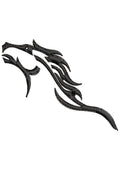 Hyena Head Embroidery Design