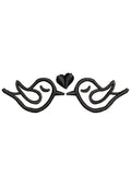 Love Birds Embroidery Design