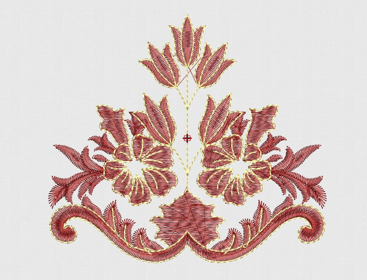 Flower Embroidery Design