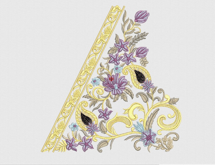 Flower Embroidery Design