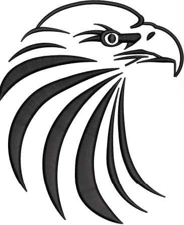 Eagle Embroidery Design