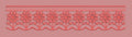 Petal Chain Pink Border Embroidery Design