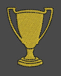 Golden Cup Embroidery Design