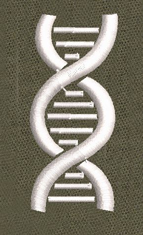 Dna Design Embroidery Design