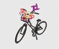 Cycle Embroidery Design