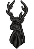 Mountain Deer Embroidery Design