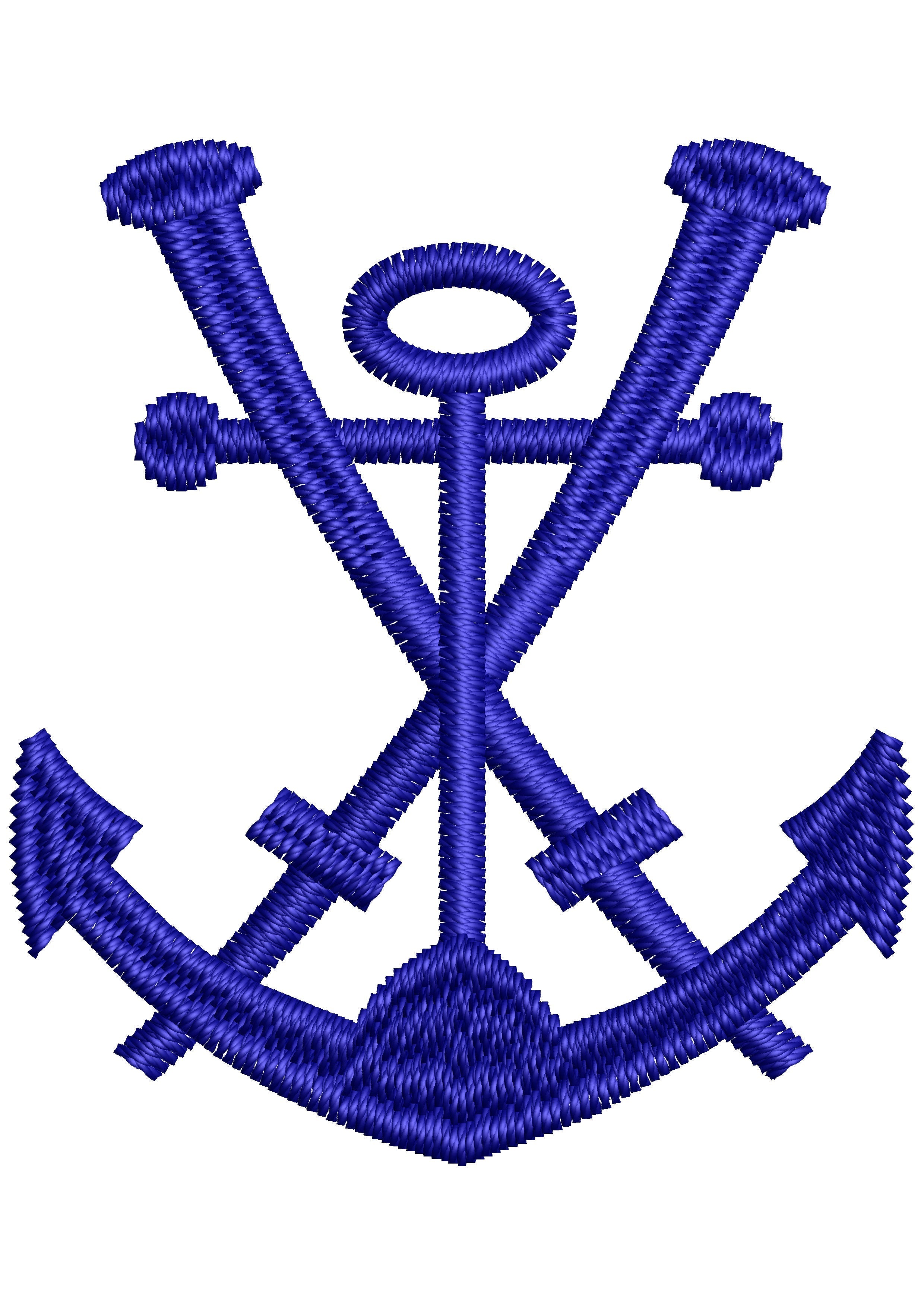 Anchor Embroidery Design