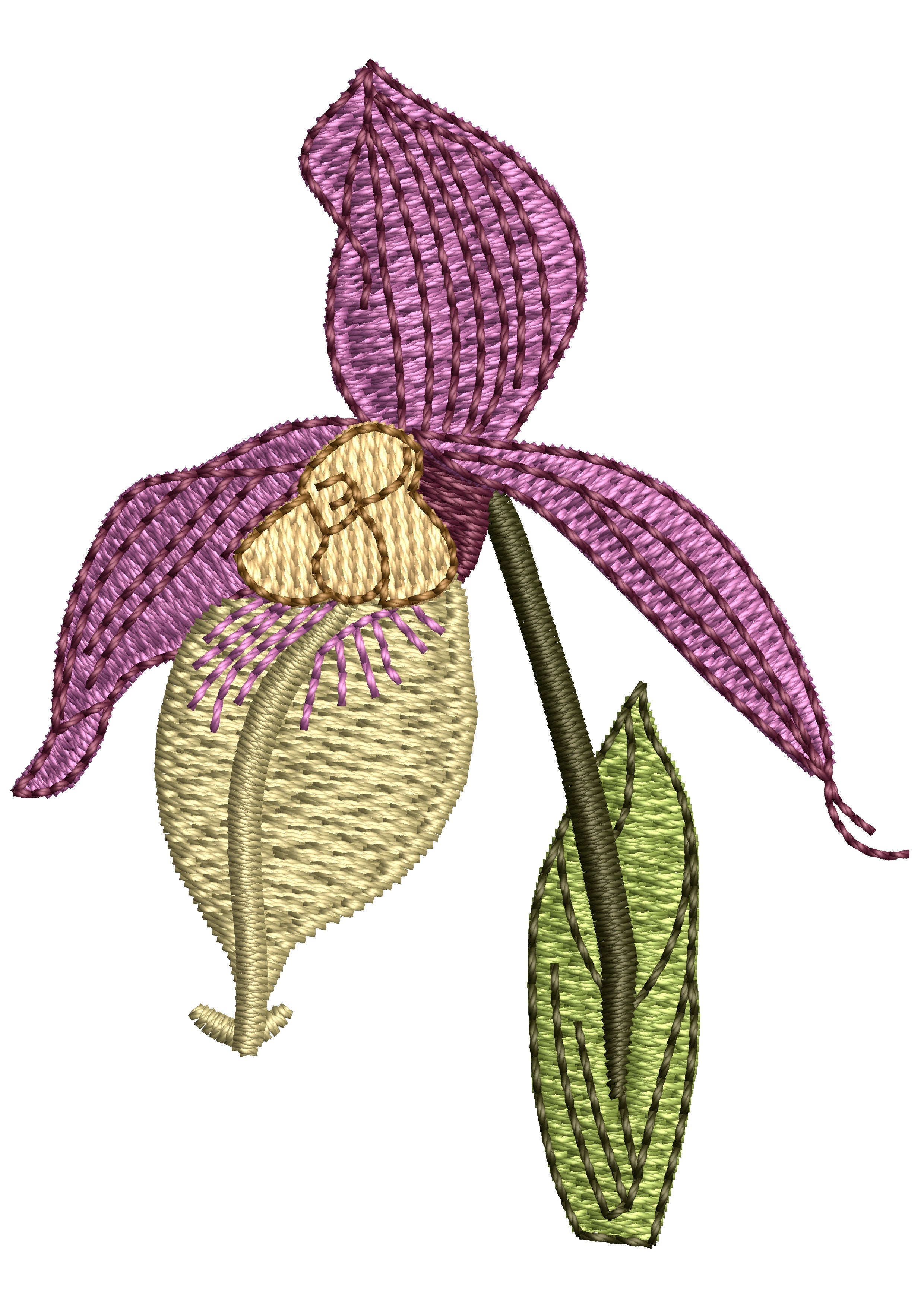 Lively Embroidery Design