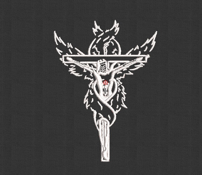 Cross Embroidery Design