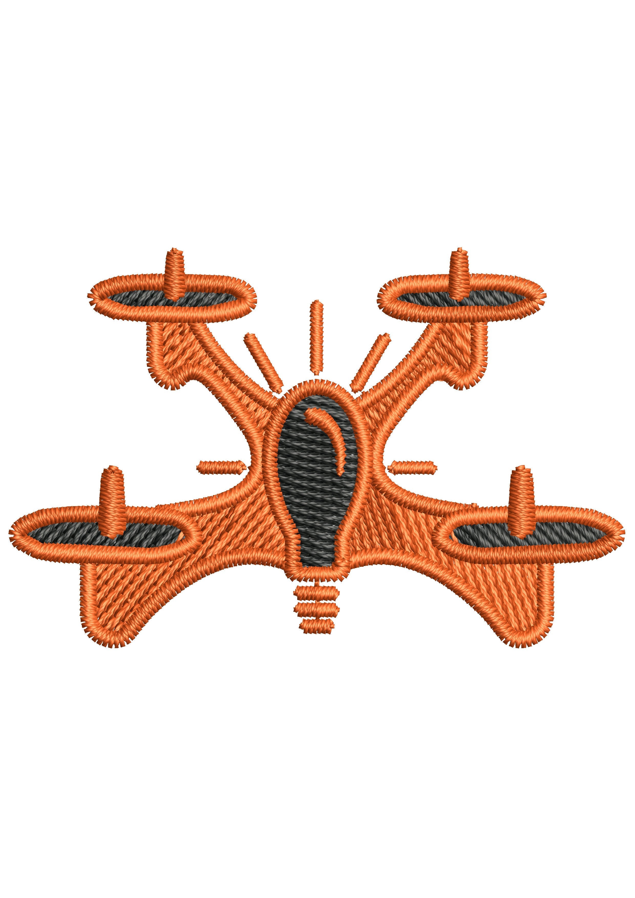 Drone Embroidery Design