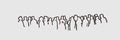 People Embroidery Design