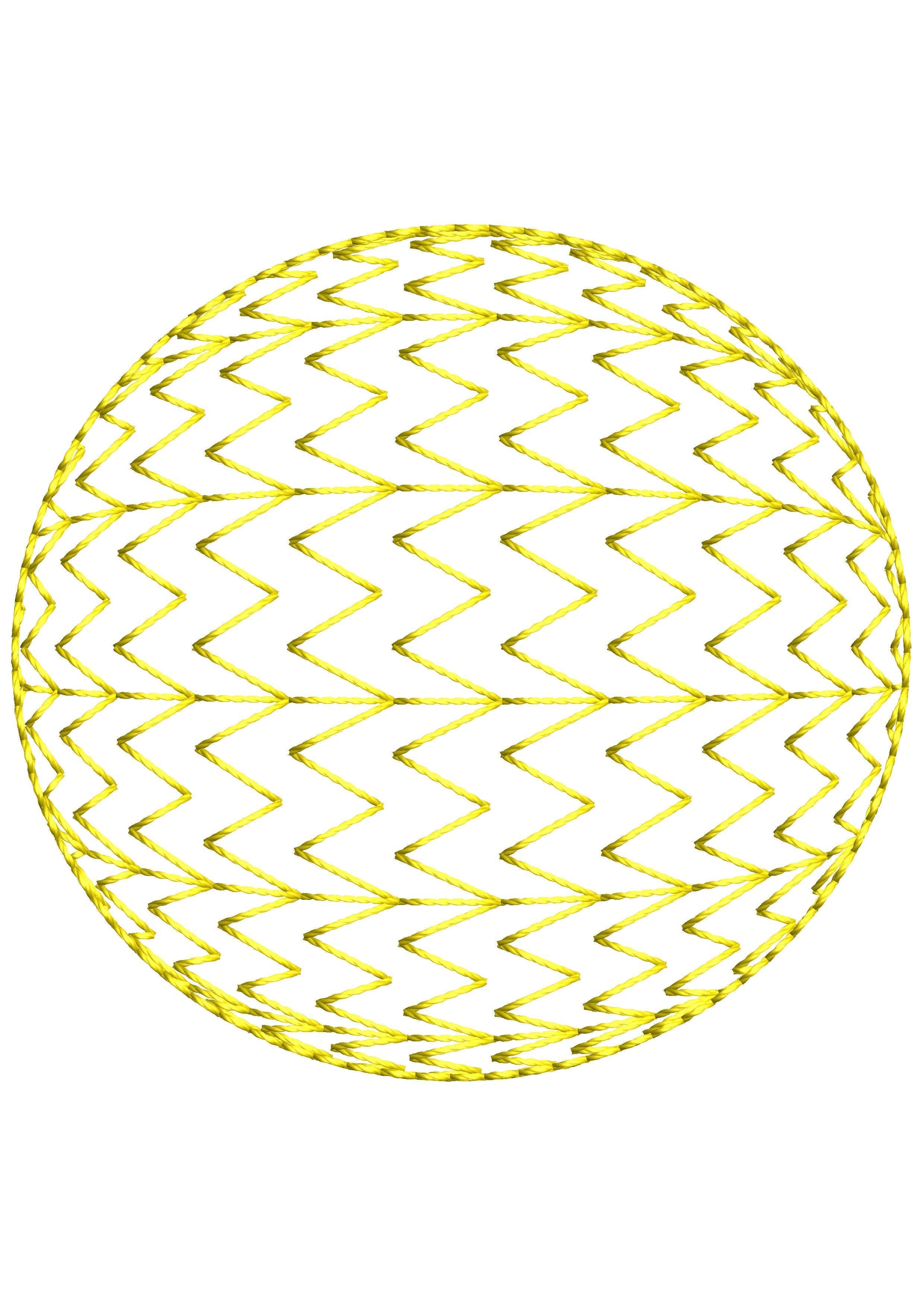 Ball Lace Embroidery Design