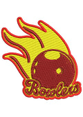 Fire Ball Embroidery Design