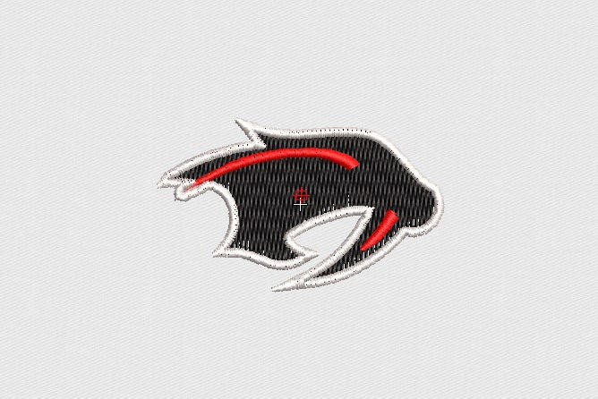 Tiger Embroidery Design