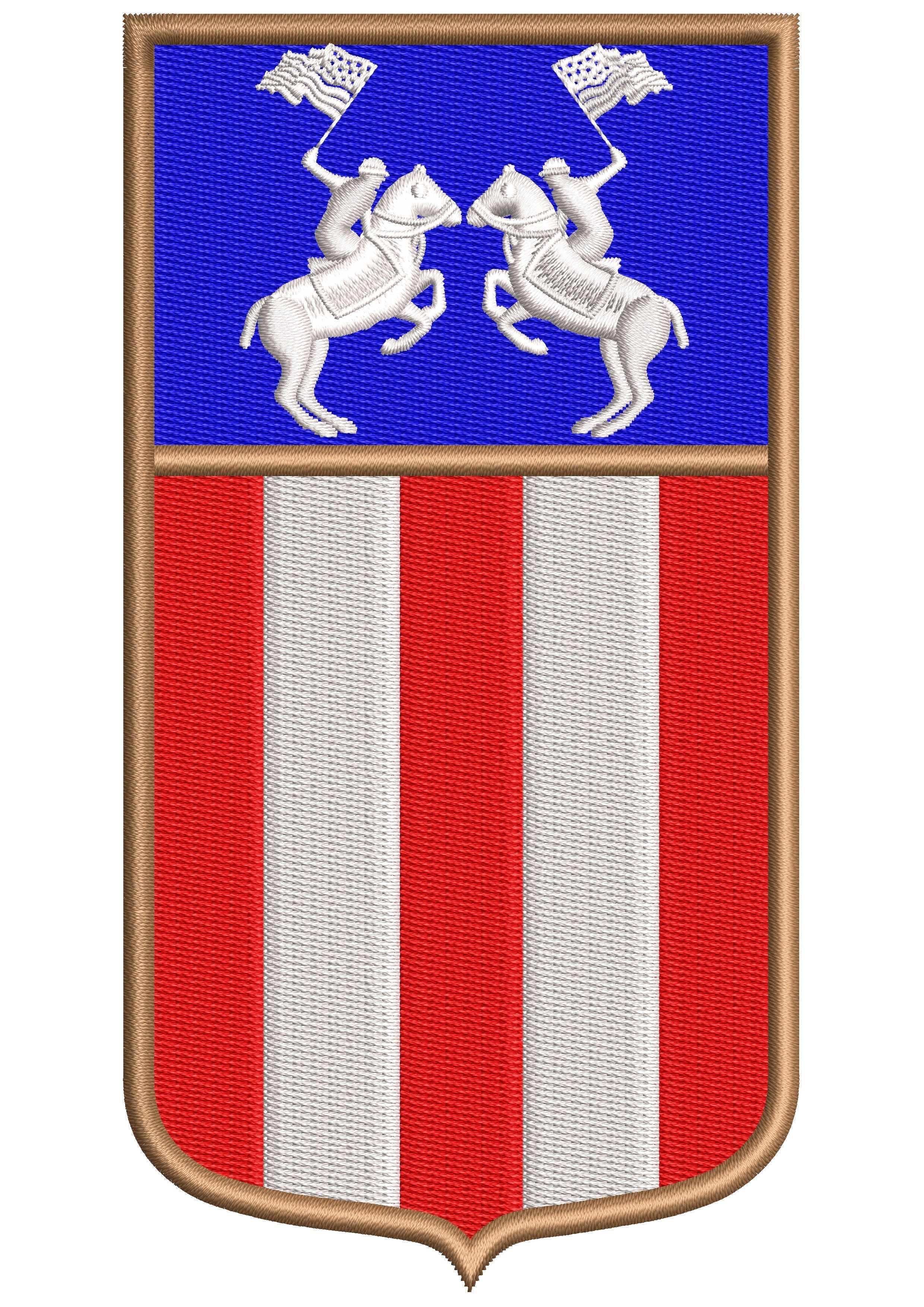 American Rider Embroidery Design
