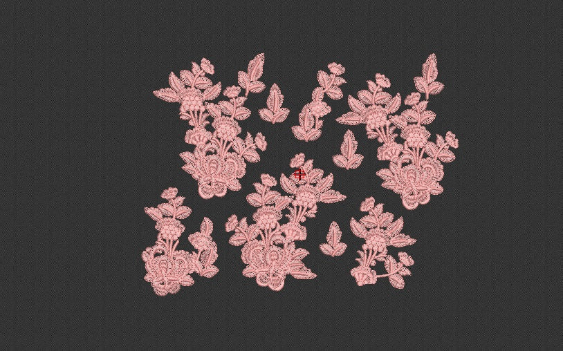 Flower Embroidery Design