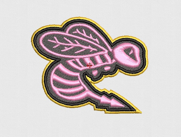 Bee Embroidery Design