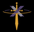Stylized Embroidery Design