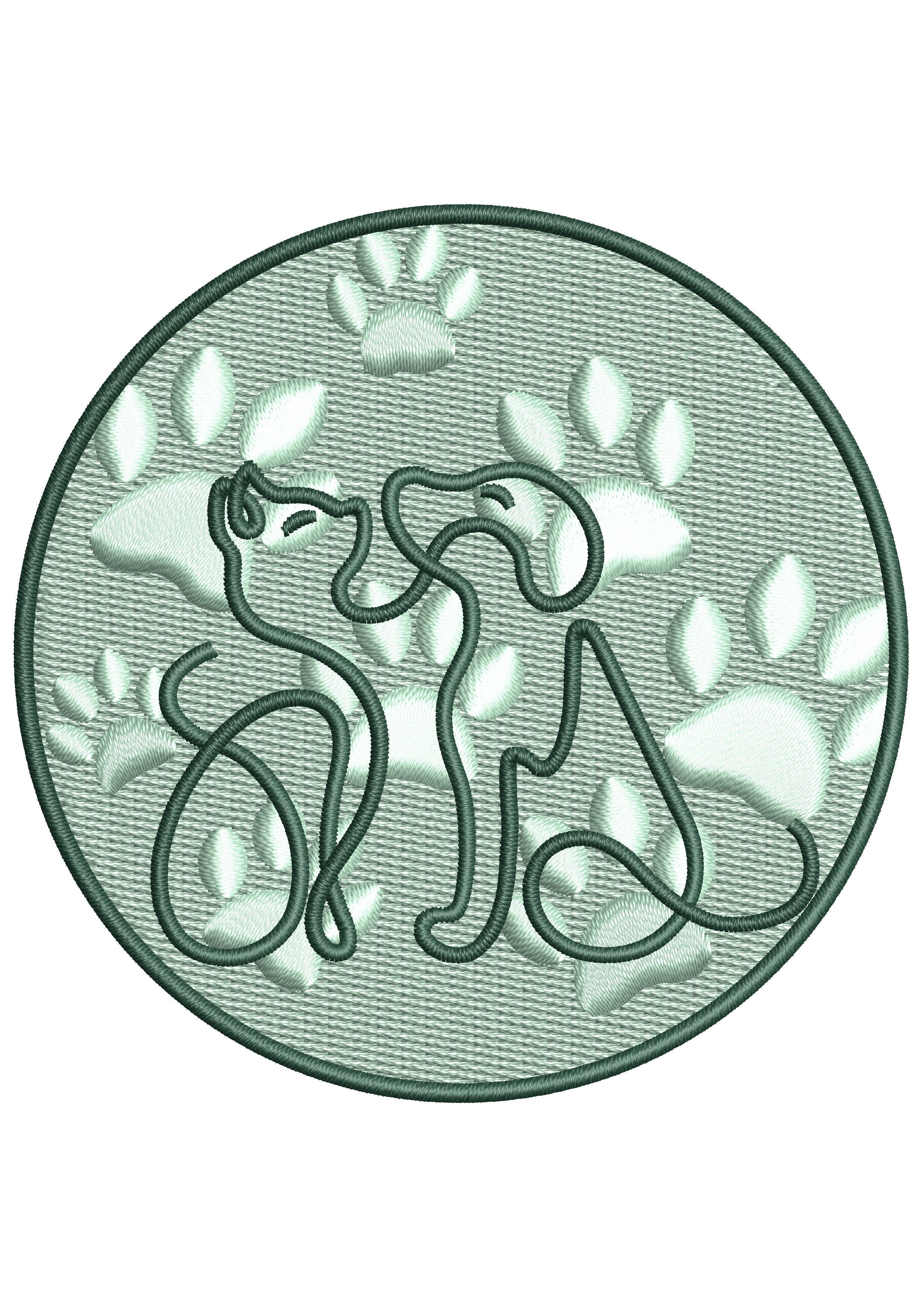 Peats Embroidery Design