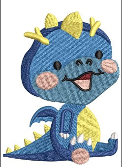 Cartoon Embroidery Design