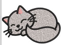 Cat Embroidery Design