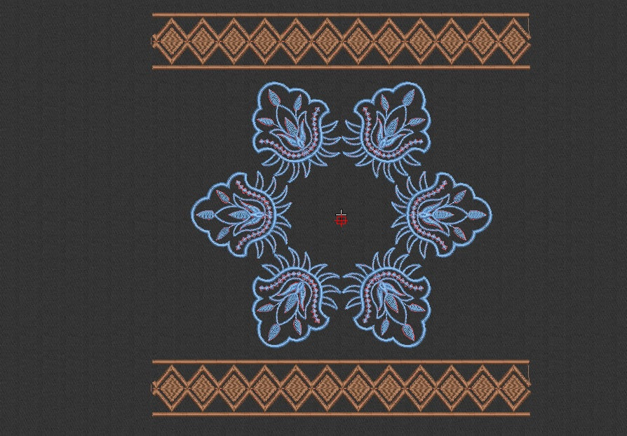 Flower Embroidery Design