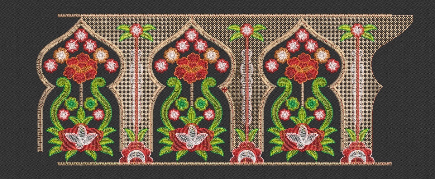 Flower Embroidery Design