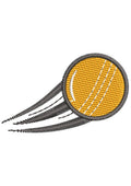 Fast Ball Embroidery Design