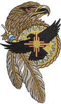 Eagle Embroidery Design