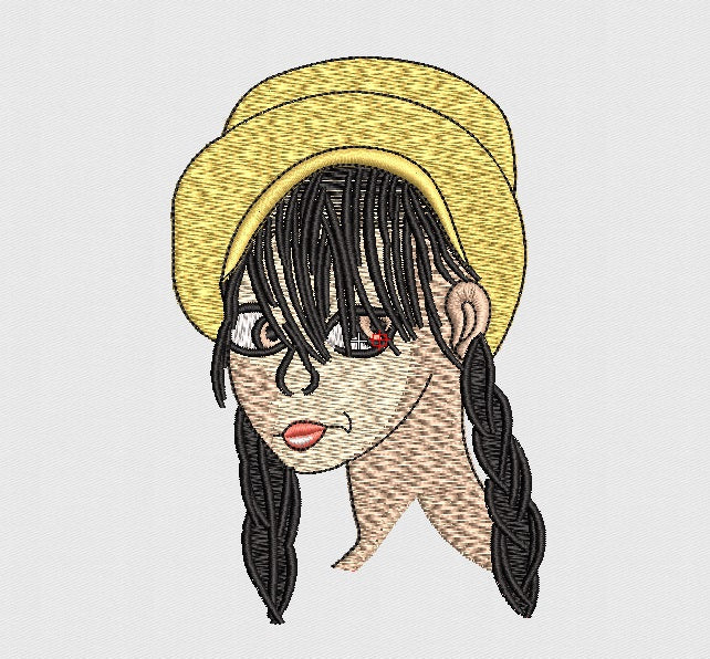 Girl Embroidery Design