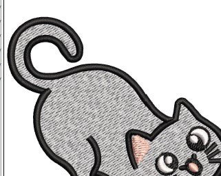 Cat Embroidery Design