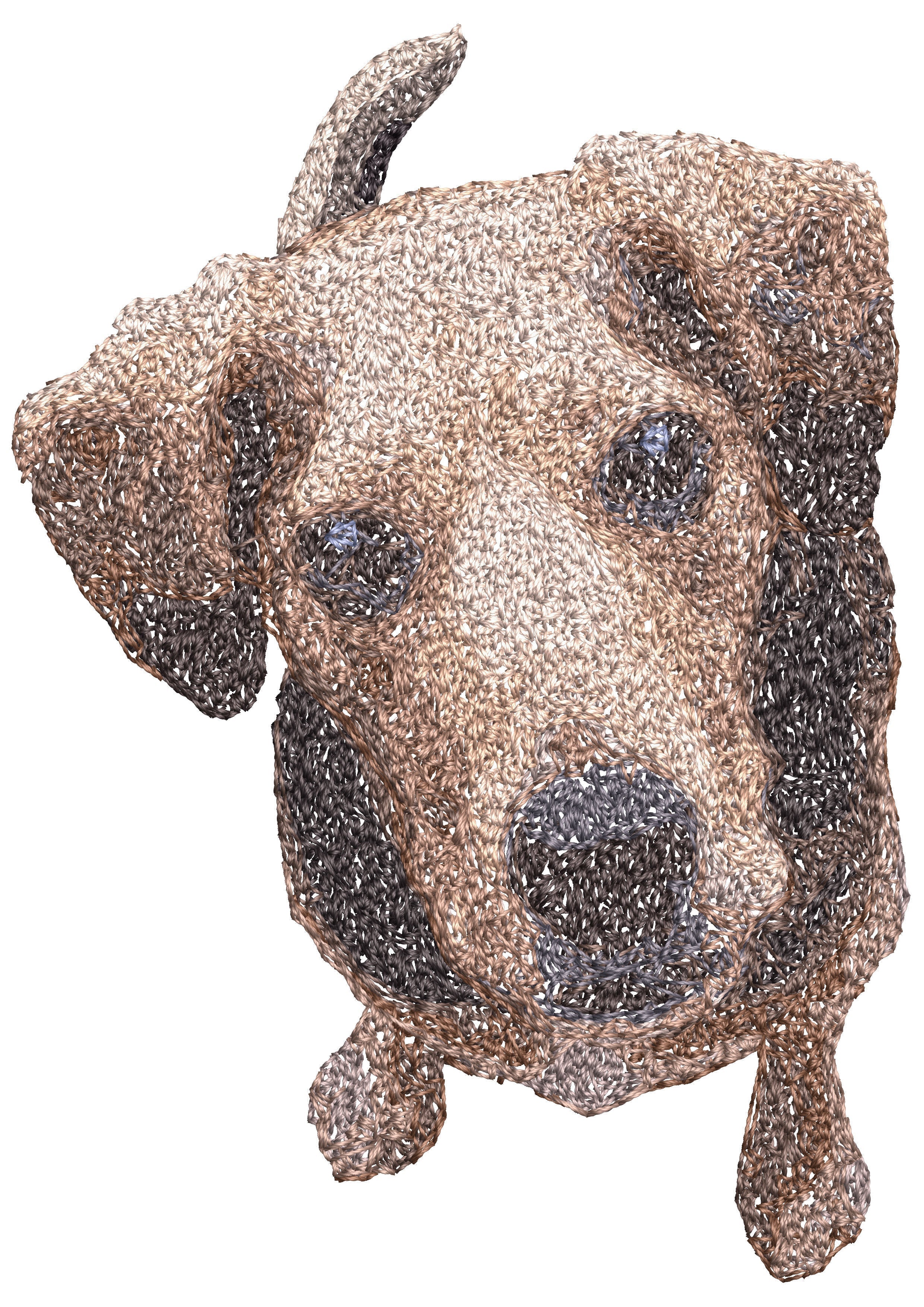 Doggie Embroidery Design
