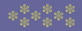 Six Petal Flower Booti Embroidery Design