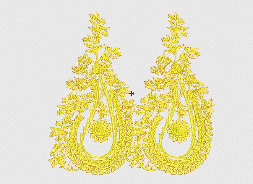 Flower Embroidery Design