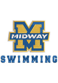 Midway Swimming Embroidery Design